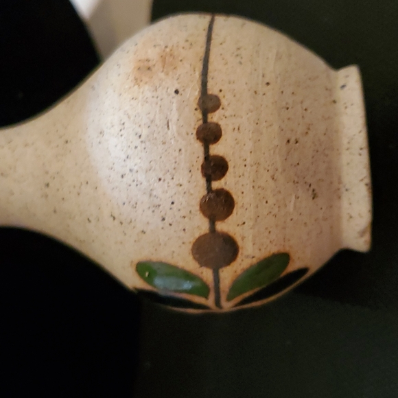 VINTAGE MEXICAN FOLK POTTERY VASE. - Picture 5 of 7